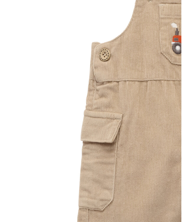 purebaby Mushroom Corduroy Overall