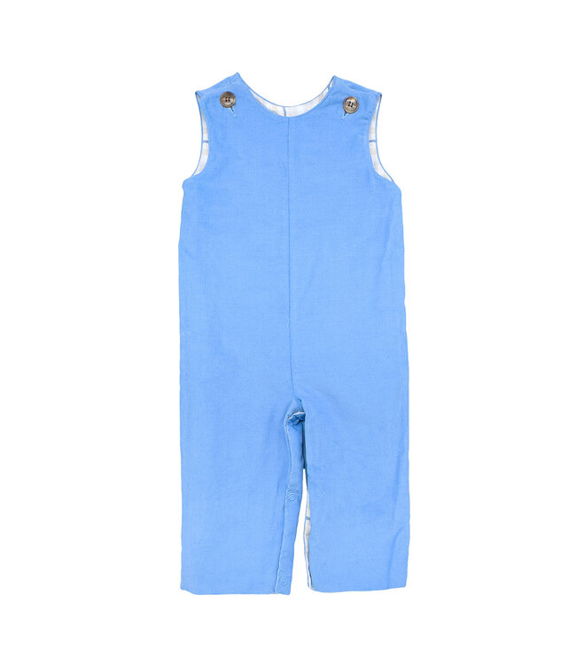 Saltwater Boys Co. Khaki/Blue Plaid Rivers Reversible Longall