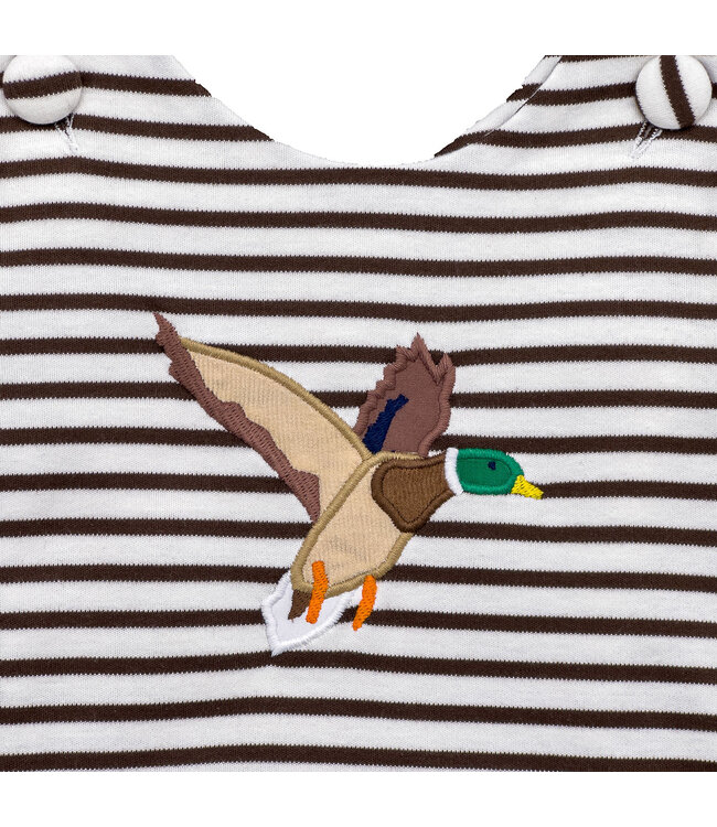 Saltwater Boys Co. Brown Stripe Mallards Jack Longall