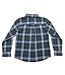 Saltwater Boys Co. Green Plaid Folly Island Flannel Shirt