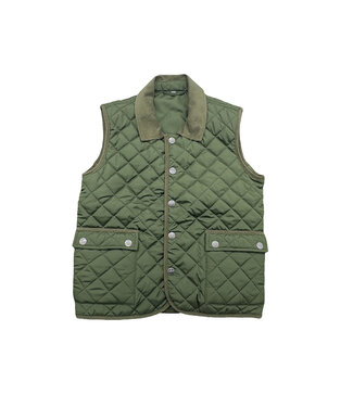 Saltwater Boys Co. Green Derby Quilted Vest