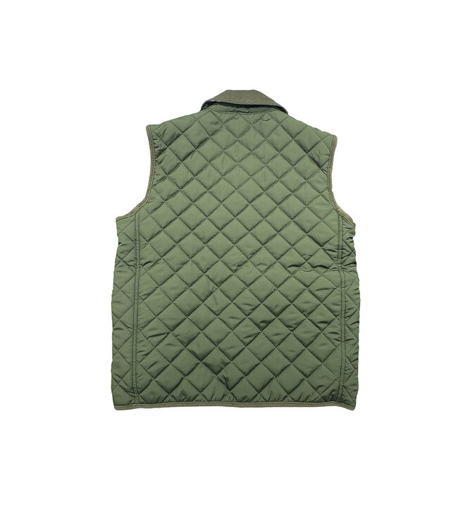 Saltwater Boys Co. Green Derby Quilted Vest