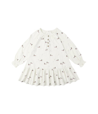 Rylee & Cru Ivory Ducks Swing Dress