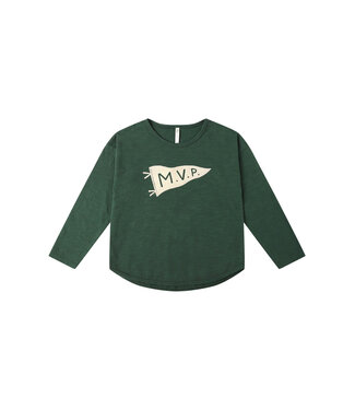 Rylee & Cru Green MVP L/S Tee