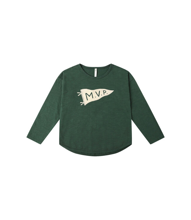 Rylee & Cru Green MVP L/S Tee