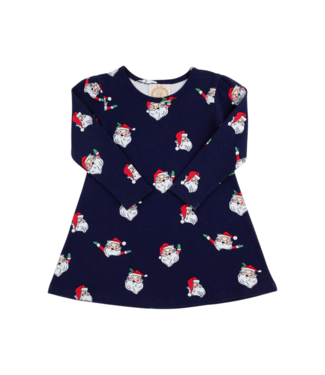 Beaufort Bonnet Jolly Old St. Nick L/S Penny's Play Dress