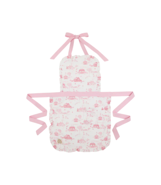 Beaufort Bonnet York Town Toile/Pink Abigail Apron