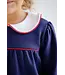 Beaufort Bonnet Nantucket Navy/Richmond Red Bow L/S Maerin Fitz Frock