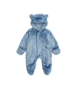 Magnificent Baby Winter Sky Minky Bear Footie