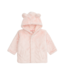 Magnificent Baby Pink Blossom Minky Magnetic Bear Jacket