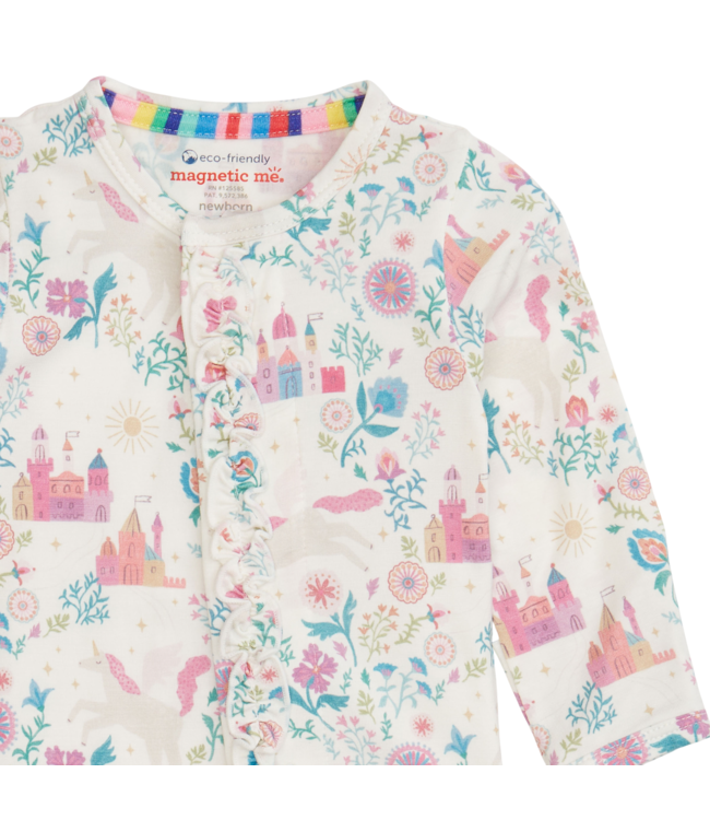 Magnificent Baby Tail of Magic Modal Footie w/Ruffle