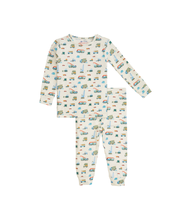 Magnificent Baby Dumps Like a Truck Modal L/S PJs