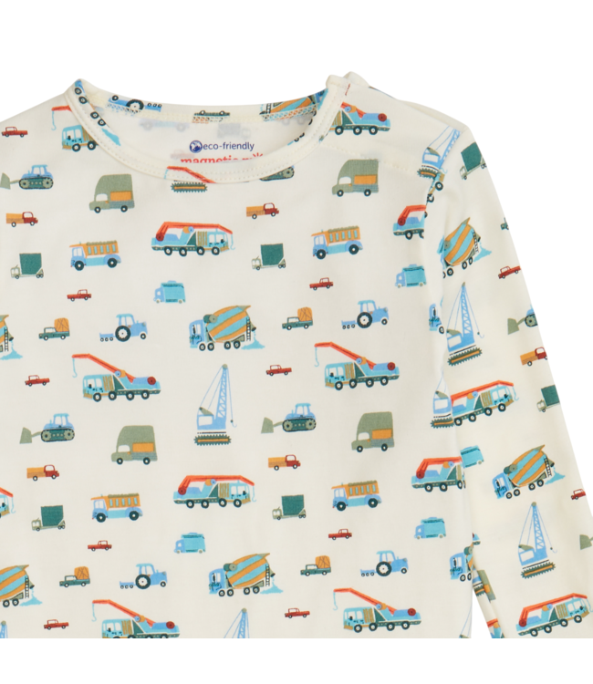 Magnificent Baby Dumps Like a Truck Modal L/S PJs