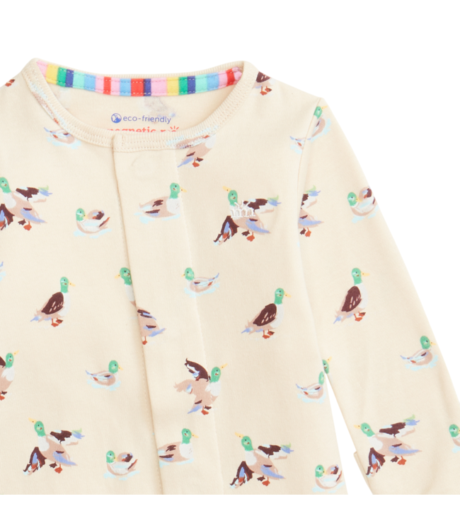 Magnificent Baby Quack Me Up Organic Cotton Coverall