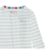 Magnetic Me Blue Stripe Organic Cotton Footie