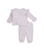 Magnificent Baby Lavender Floral Waffle Set