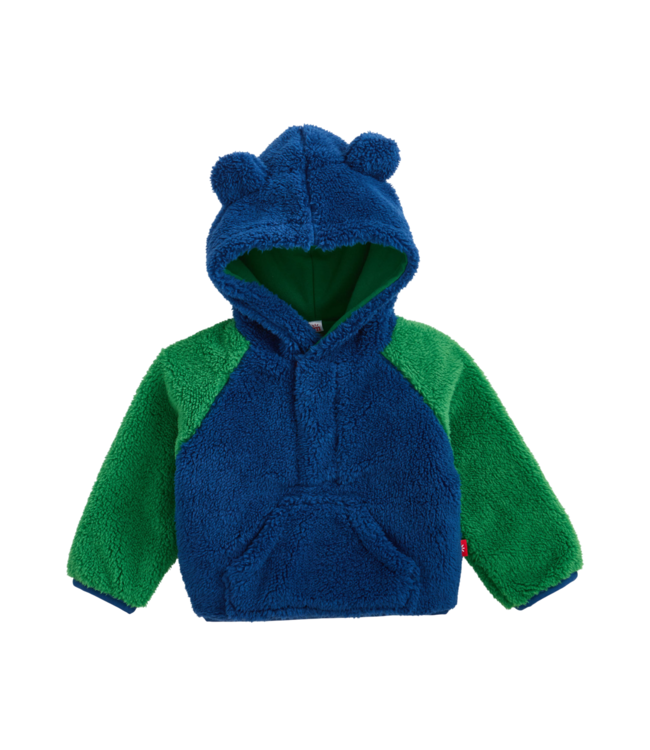 Magnificent Baby Hudson Sherpa Raglan Henley Pullover