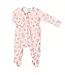 dear perli Tea Time Zip Footie