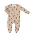 dear perli Teddy Tales Zip Footie