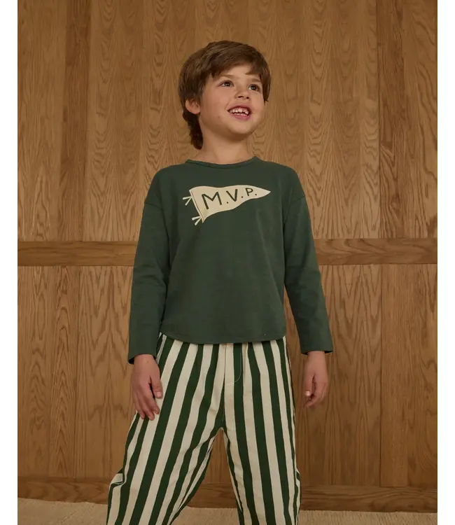 Rylee & Cru Green MVP L/S Tee