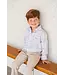 Saltwater Boys Co. Khaki Blue Plaid Carter Oxford Shirt