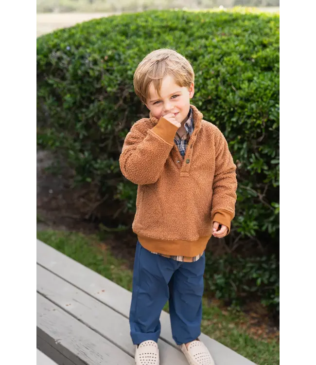 Saltwater Boys Co. Camel Lanier Pullover