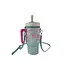 Take a Sip Cup Elegant Bows Crossbody Purse