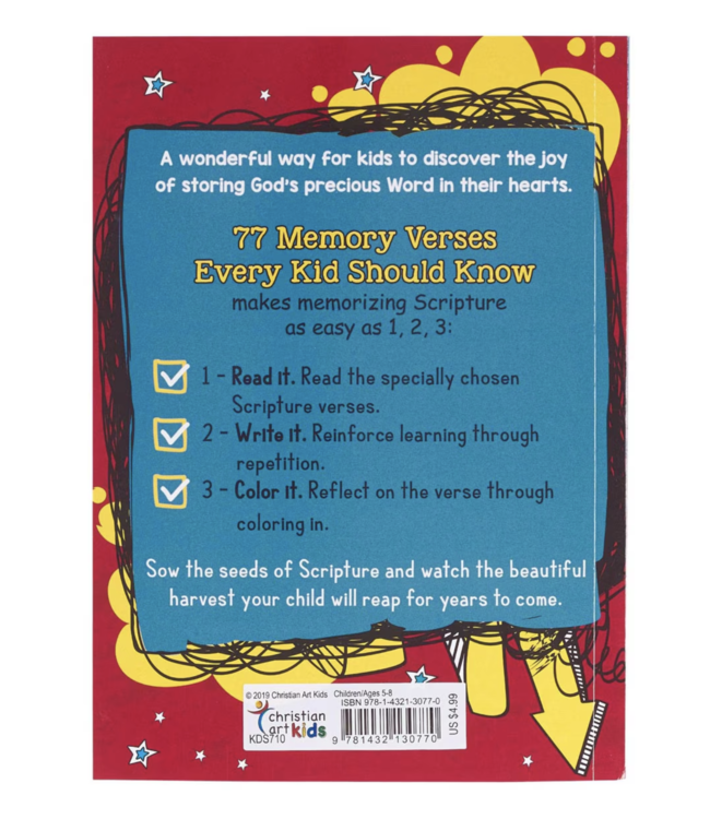 Christian Art Gifts 77 Memory Verses