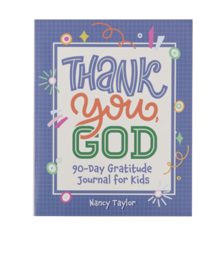 Christian Art Gifts Thank You, God 90 Day Journal