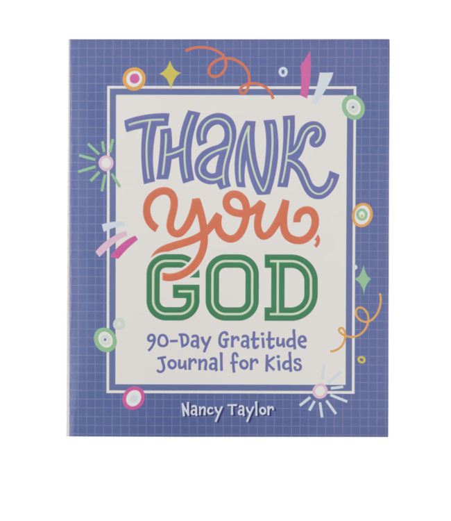 Christian Art Gifts Thank You, God 90 Day Journal