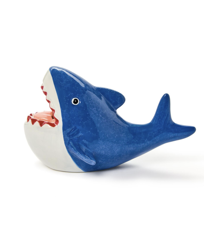 cupcakes & cartwheels Ceramic Shark Bank