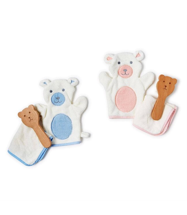 cupcakes & cartwheels Bear Bath Time Gift Set