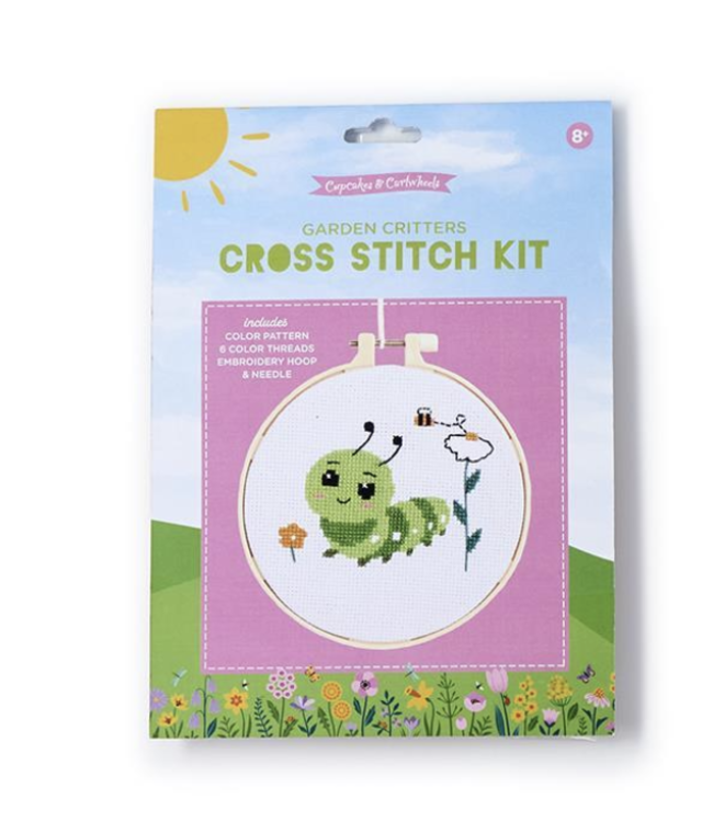 Garden Critters Cross-Stitch Kit