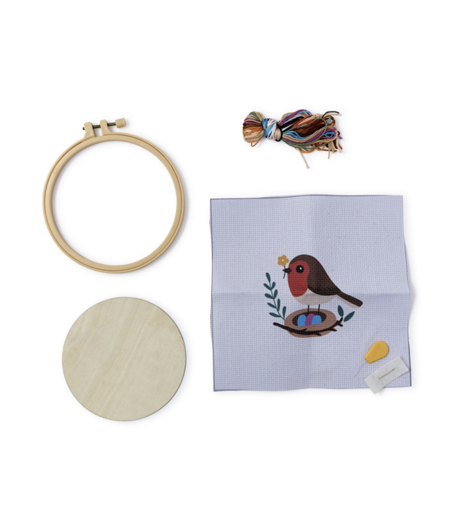 Garden Critters Cross-Stitch Kit