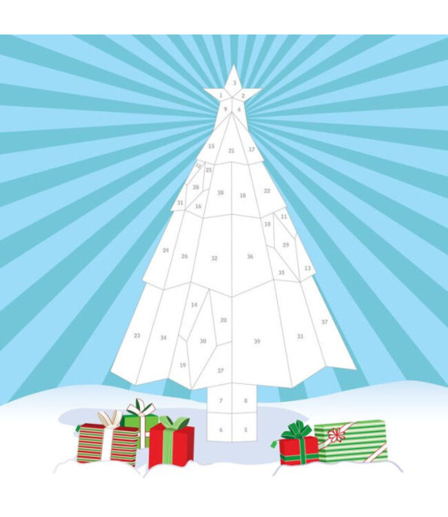 Paint by Sticker Christmas