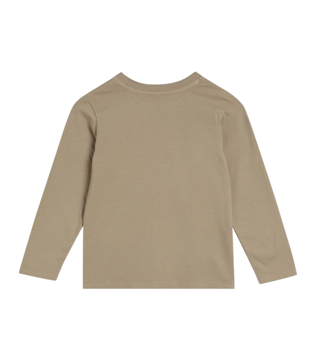 Pedal Khaki Dog L/S Tee
