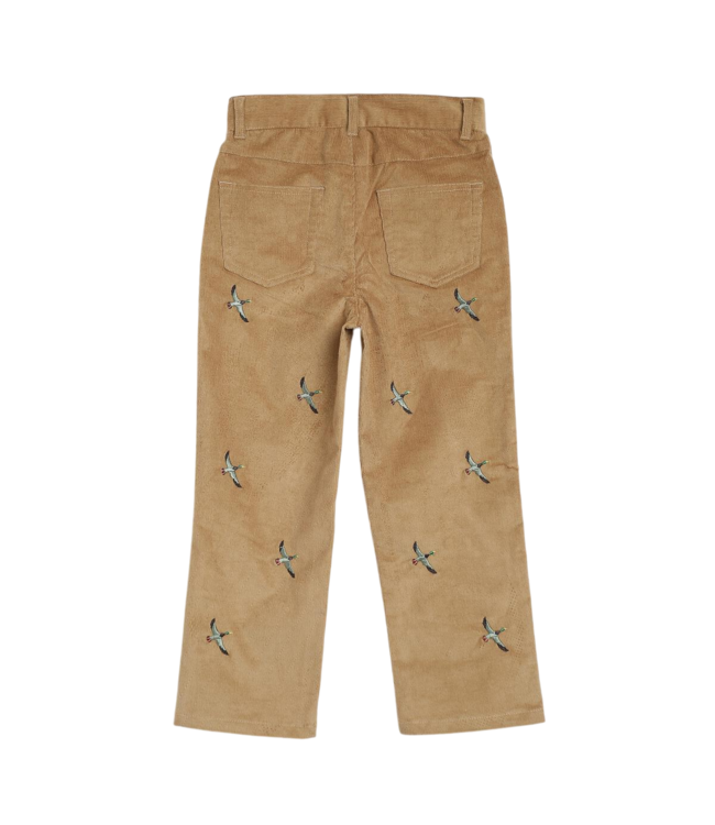 Tan Duck Cord Pant