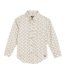 Wheat Dog Print Shirt
