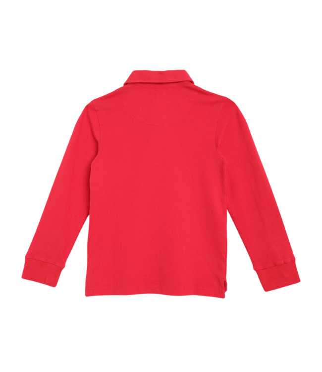Pedal Red L/S Polo