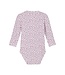 MinyMo Pink Floral Onesie