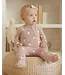 Quincy Mae Blush Pink Ghosts Bamboo Zip Footie