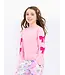 Limeapple Pink Bow Applique L/S Top