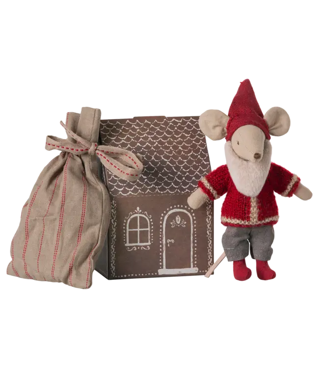 Maileg Santa Mouse