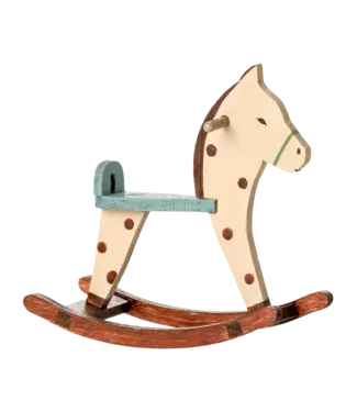Maileg Rocking Horse, Mouse-Spotted