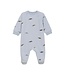Blue Velour Cars Romper