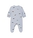 Blue Velour Cars Romper