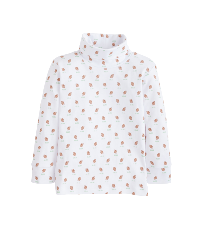 Little English Football Turtleneck