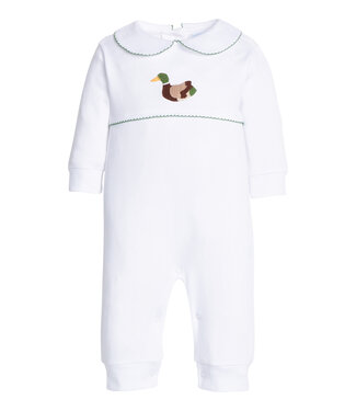 Little English Mallard Crochet Playsuit