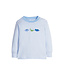 Little English Embroidered Dinosaur T-Shirt