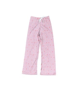 cheryl kids Pink Floral Flare PJ Pant